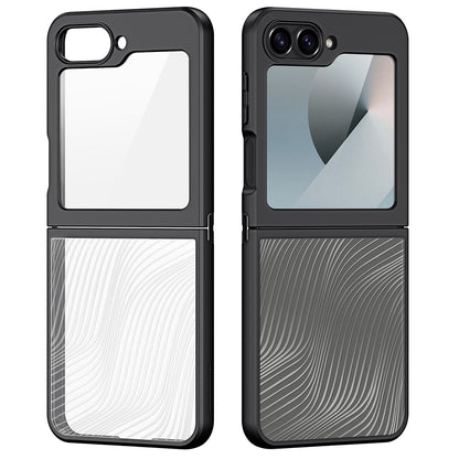 Puzdro pre Samsung Galaxy Z Flip6 F741, DUX DUCIS, Aimo, Čierne