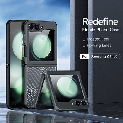 Puzdro pre Samsung Galaxy Z Flip6 F741, DUX DUCIS, Aimo, Čierne