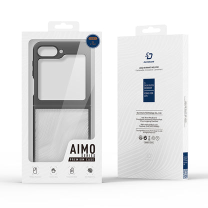 Puzdro pre Samsung Galaxy Z Flip6 F741, DUX DUCIS, Aimo, Čierne