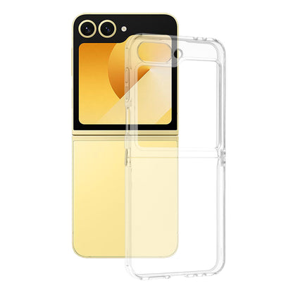 Puzdro pre Samsung Galaxy Z Flip7 FE F761 / Z Flip6 F741, Techsuit, Priehľadné, Transparentné