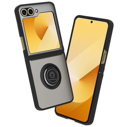 Puzdro pre Samsung Galaxy Z Flip7 FE F761 / Z Flip6 F741, Techsuit, Glinth, Čierna