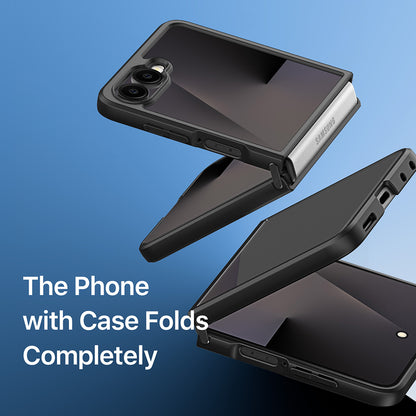 Puzdro pre Samsung Galaxy Z Flip8 F776, DUX DUCIS, Aimo, Čierne