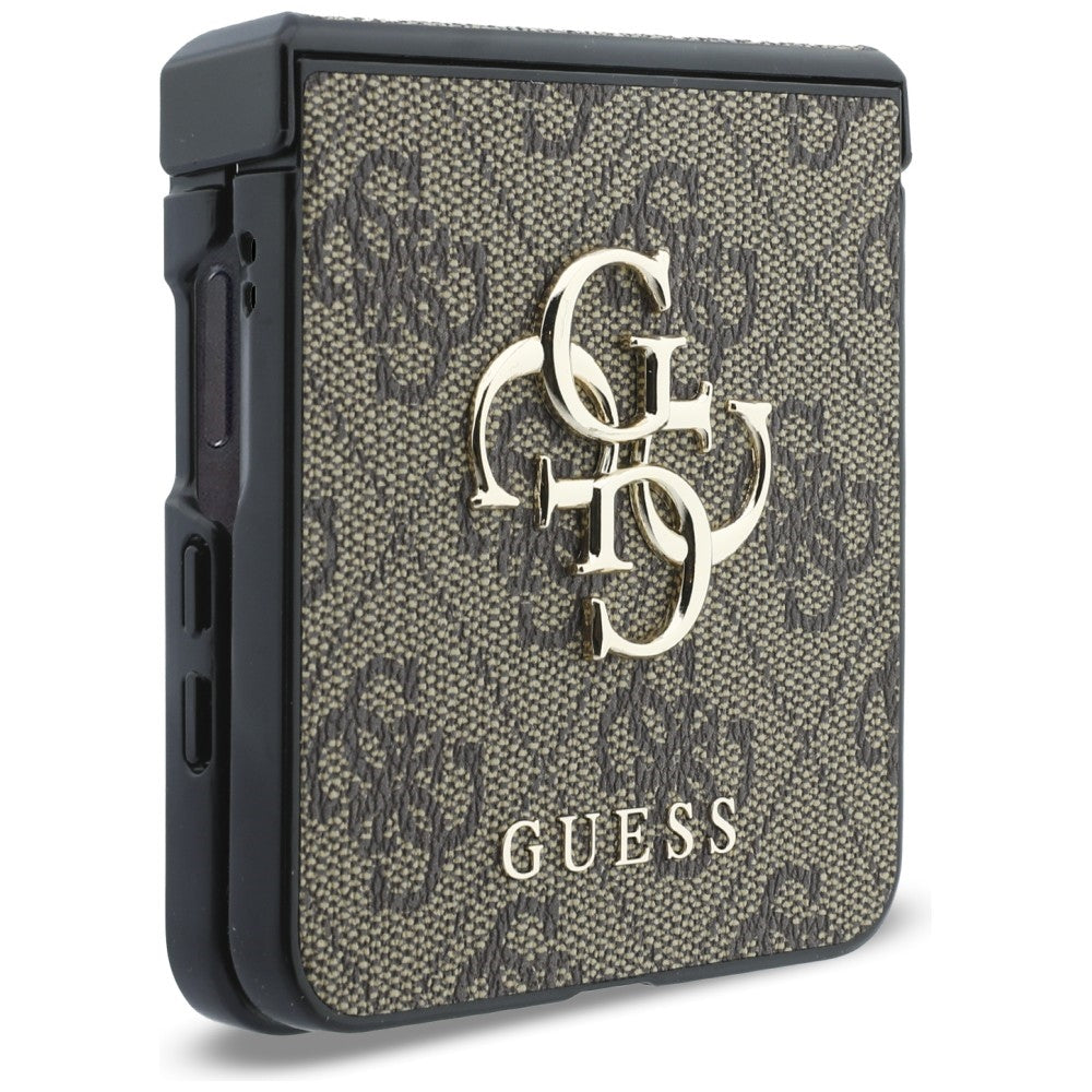 Puzdro pre Samsung Galaxy Z Flip8 F776, Guess, 4G Big Logo, Hnedé