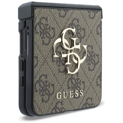 Puzdro pre Samsung Galaxy Z Flip8 F776, Guess, 4G Big Logo, Hnedé
