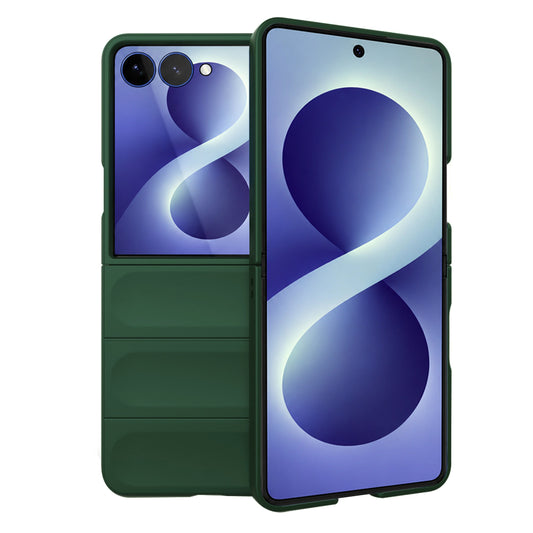 Puzdro pre Samsung Galaxy Z Flip8 F776, Techsuit, Magic Shield, Zelené