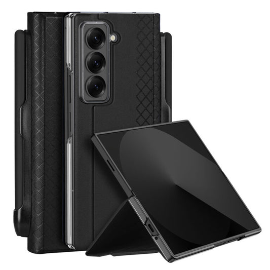 Puzdro pre Samsung Galaxy Z Fold Special, DUX DUCIS, Bril (s držiakom na ceruzku), čierne