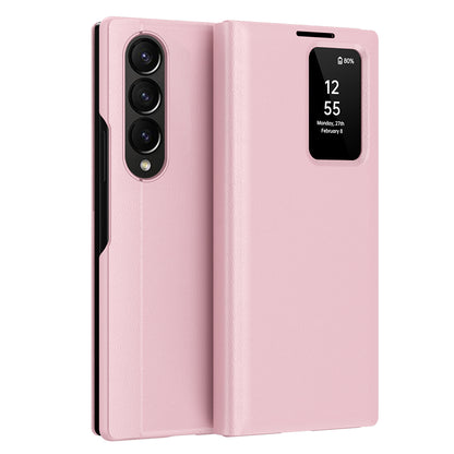 Puzdro pre Samsung Galaxy Z Fold3 5G F926, Techsuit, SmartView, Ružové