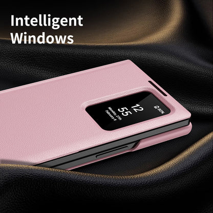 Puzdro pre Samsung Galaxy Z Fold3 5G F926, Techsuit, SmartView, Ružové