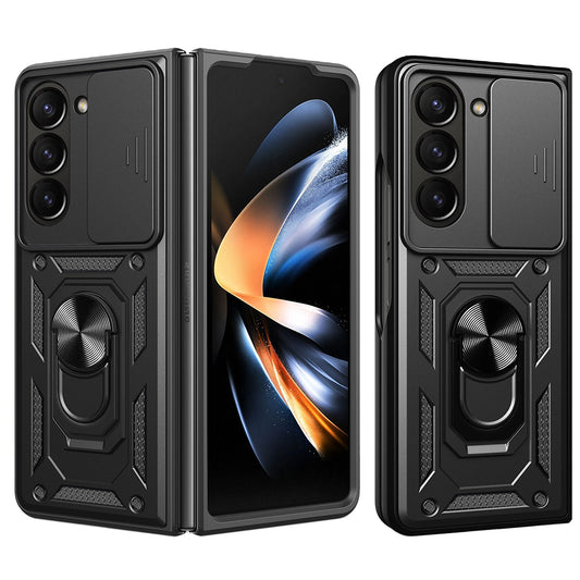 Puzdro pre Samsung Galaxy Z Fold5 F946, Techsuit, CamShield, Čierne