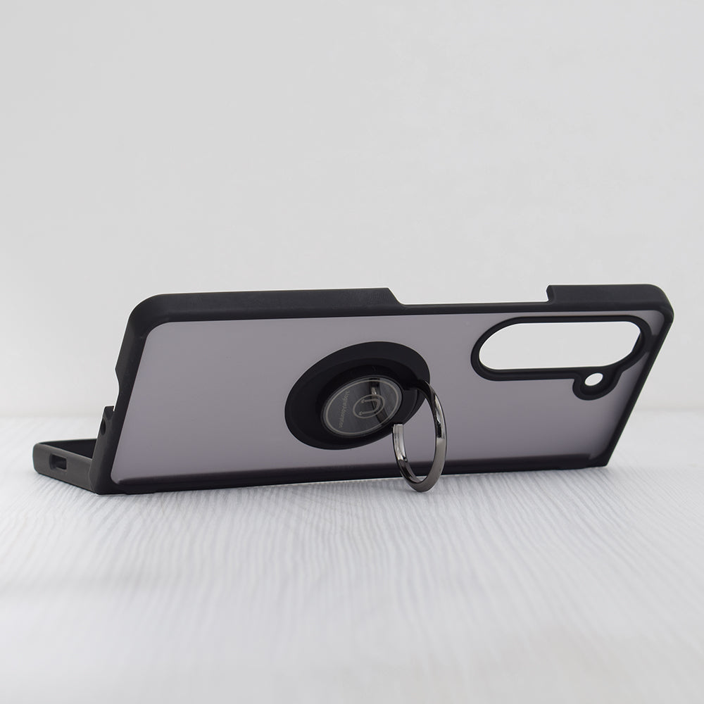 Puzdro pre Samsung Galaxy Z Fold5 F946, Techsuit, Glinth, Čierna