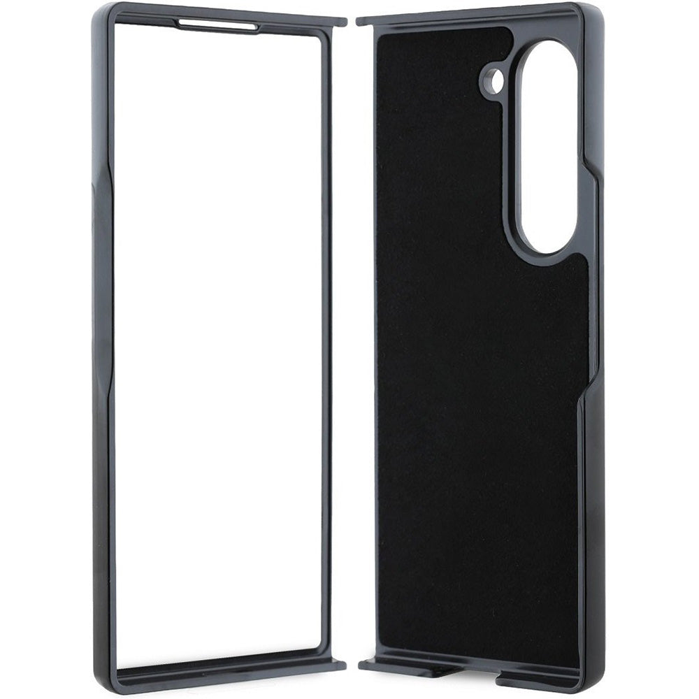 Puzdro pre Samsung Galaxy Z Fold6 F956, Guess, 4G Metal Logo, Hnedé