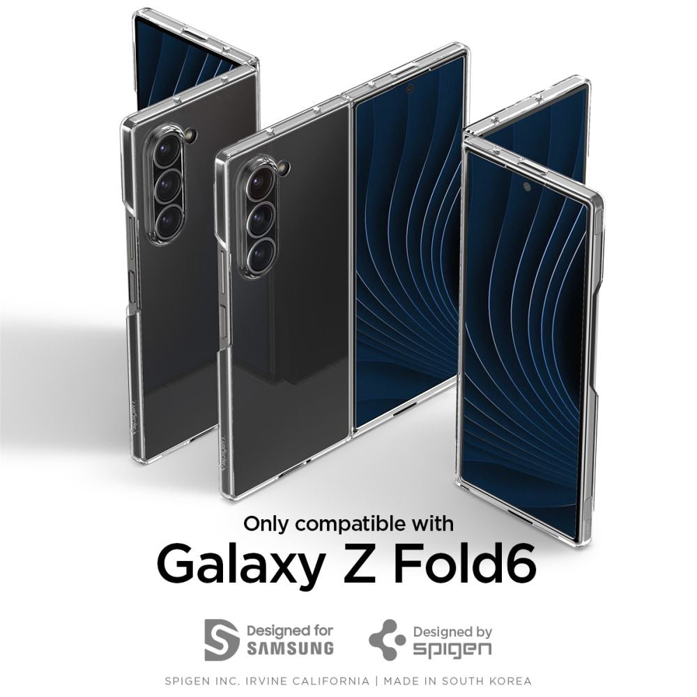 Puzdro pre Samsung Galaxy Z Fold6 F956, Spigen, Air Skin, Priehľadné
