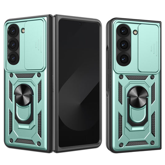 Puzdro pre Samsung Galaxy Z Fold6 F956, Techsuit, CamShield, Zelené