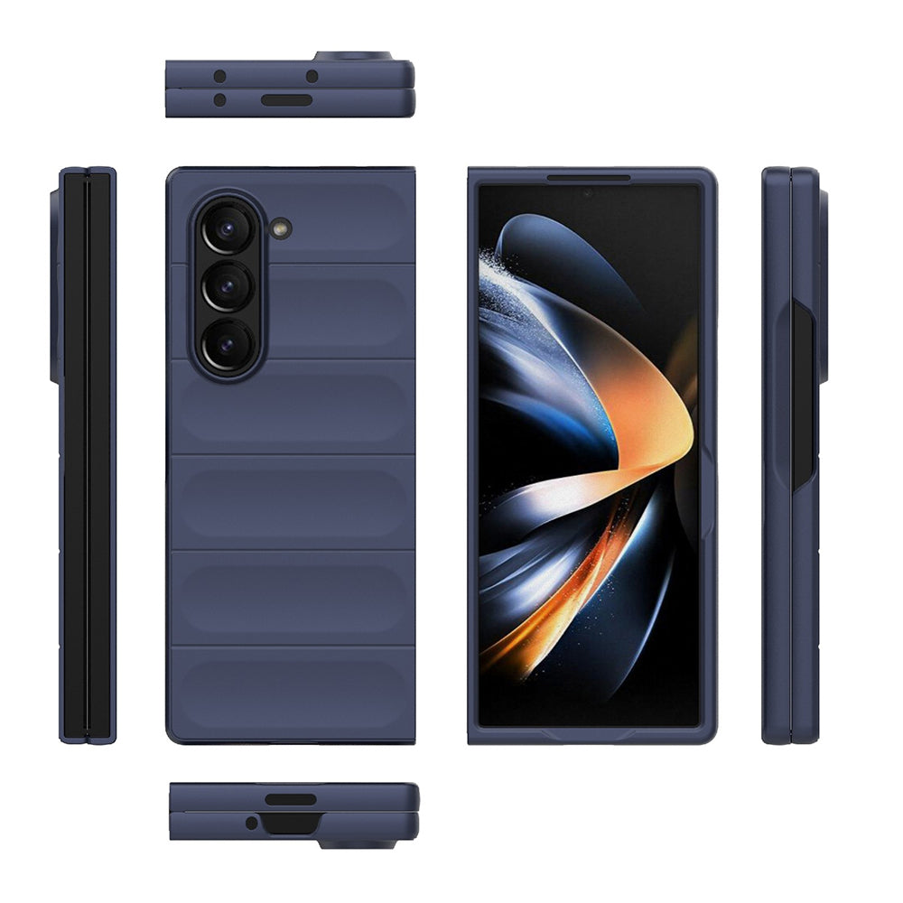 Puzdro pre Samsung Galaxy Z Fold6 F956, Techsuit, Magic Shield, čierne