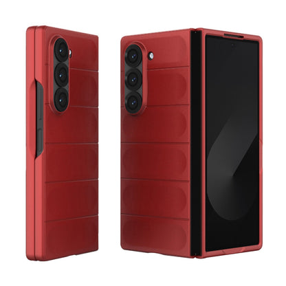 Puzdro pre Samsung Galaxy Z Fold6 F956, Techsuit, Magic Shield, Červené