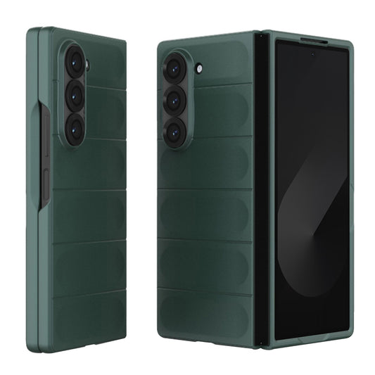 Puzdro pre Samsung Galaxy Z Fold6 F956, Techsuit, Magic Shield, Zelené