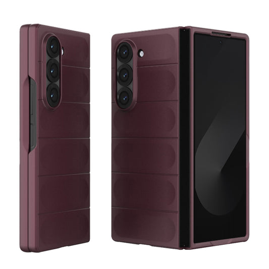 Puzdro pre Samsung Galaxy Z Fold6 F956, Techsuit, Magic Shield, vínové