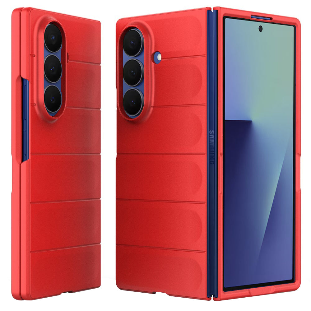 Puzdro pre Samsung Galaxy Z Fold7 F966, Techsuit, Magic Shield, Červené