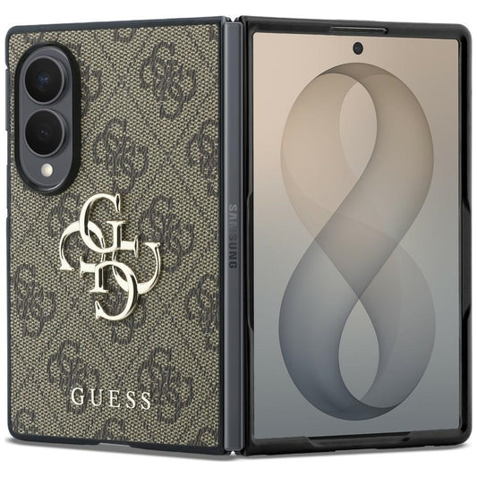 Puzdro pre Samsung Galaxy Z Fold8 F971, Guess, 4G Big Logo, Hnedé