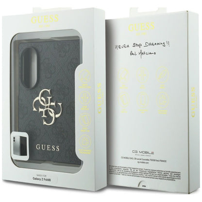Puzdro pre Samsung Galaxy Z Fold8 F971, Guess, 4G Big Logo, Čierne