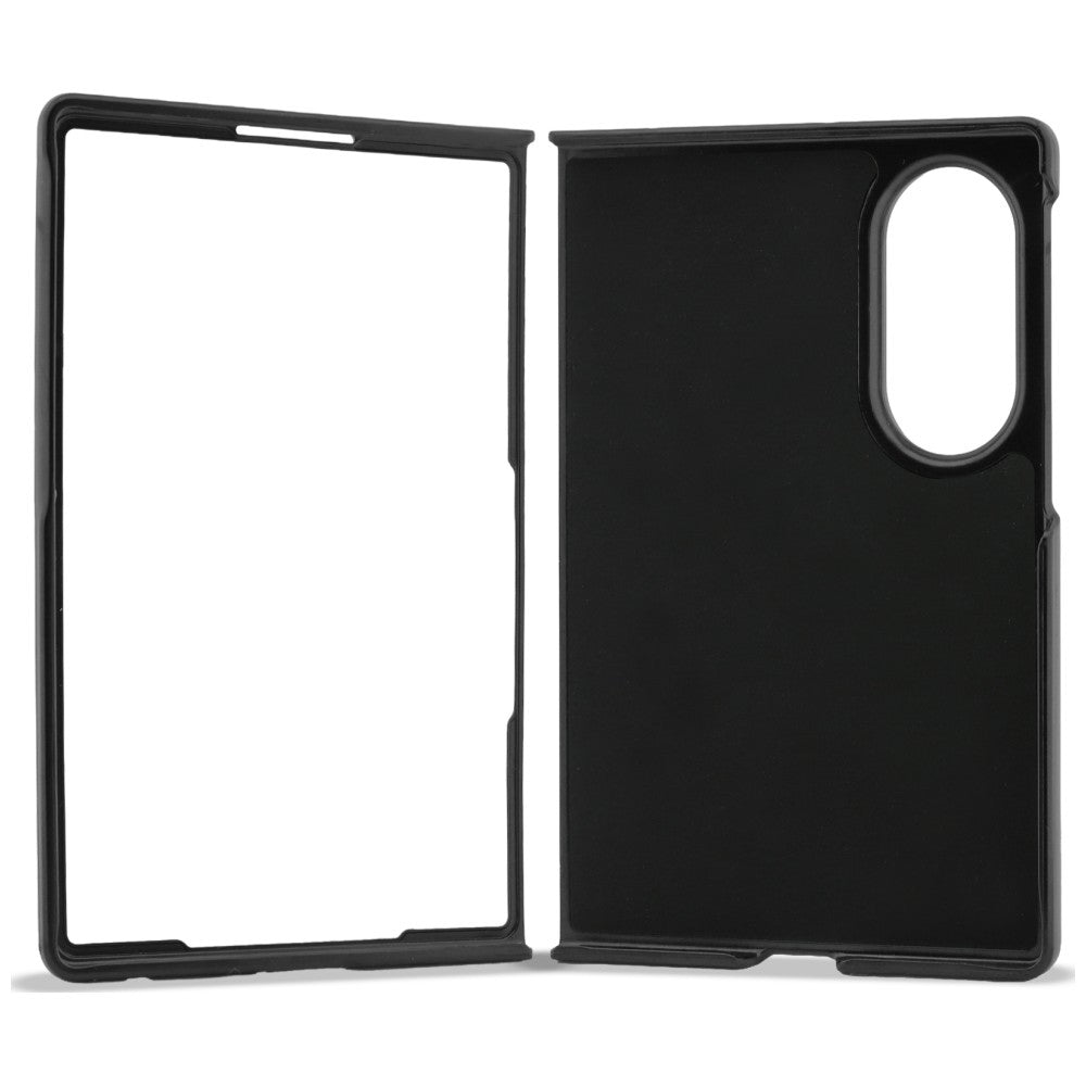 Puzdro pre Samsung Galaxy Z Fold8 F971, Karl Lagerfeld, Saffiano Karl & Choupette kovová spona, čierne