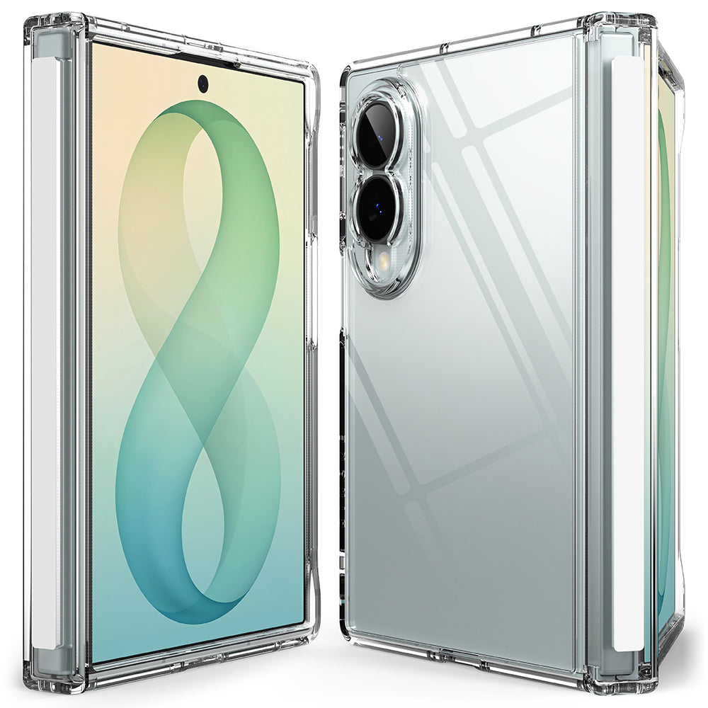 Puzdro pre Samsung Galaxy Z Fold8 F971, Ringke, Fusion Flap, Priehľadné