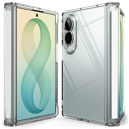 Puzdro pre Samsung Galaxy Z Fold8 F971, Ringke, Fusion Flap, Priehľadné