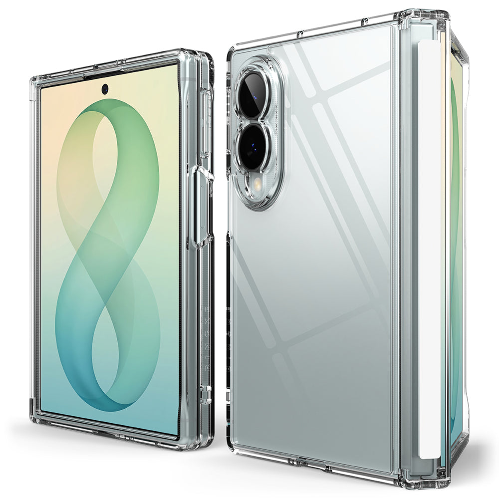 Puzdro pre Samsung Galaxy Z Fold8 F971, Ringke, Fusion Flap, Priehľadné