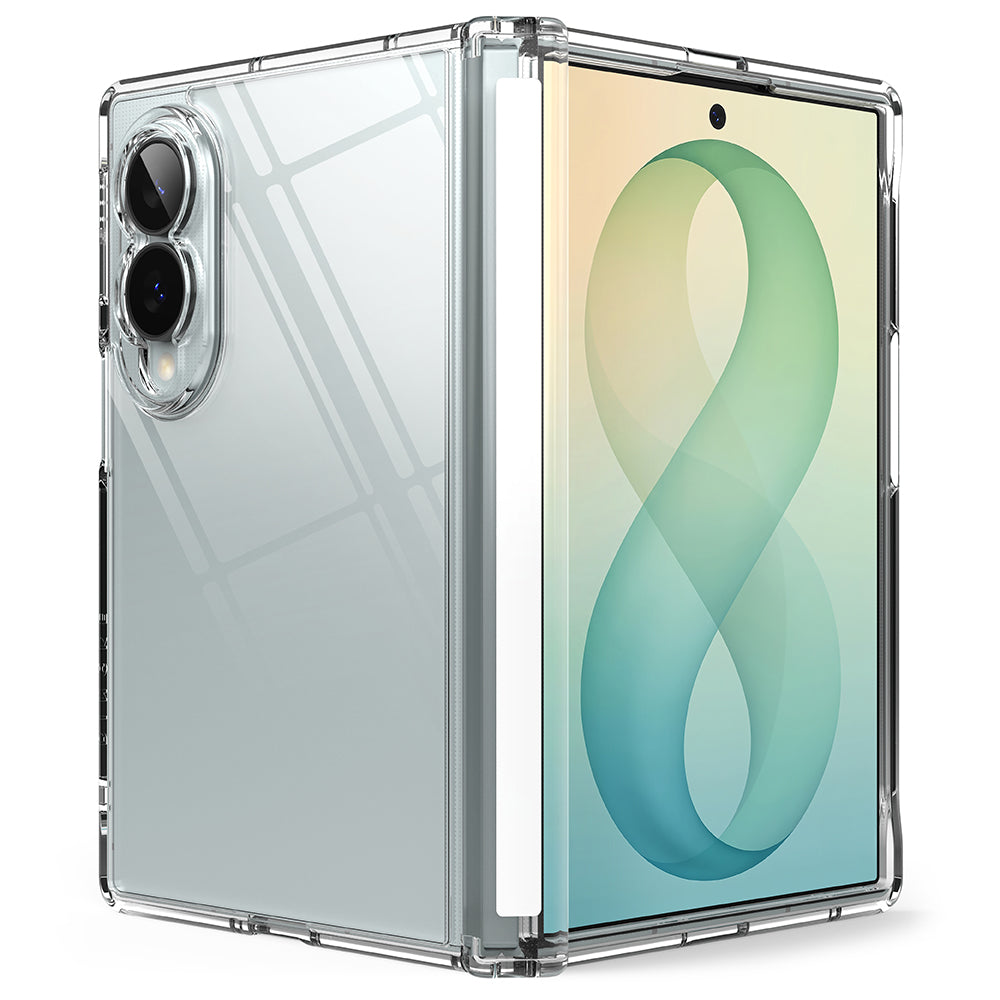 Puzdro pre Samsung Galaxy Z Fold8 F971, Ringke, Fusion Flap, Priehľadné
