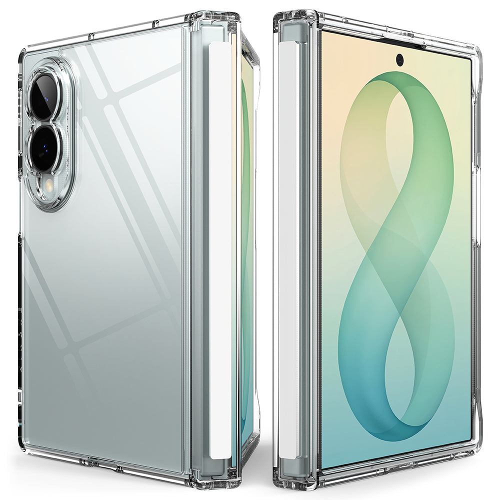 Puzdro pre Samsung Galaxy Z Fold8 F971, Ringke, Fusion Flap, Priehľadné