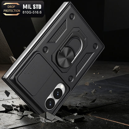 Puzdro pre Samsung Galaxy Z Fold8 F971, Techsuit, CamShield, Modré