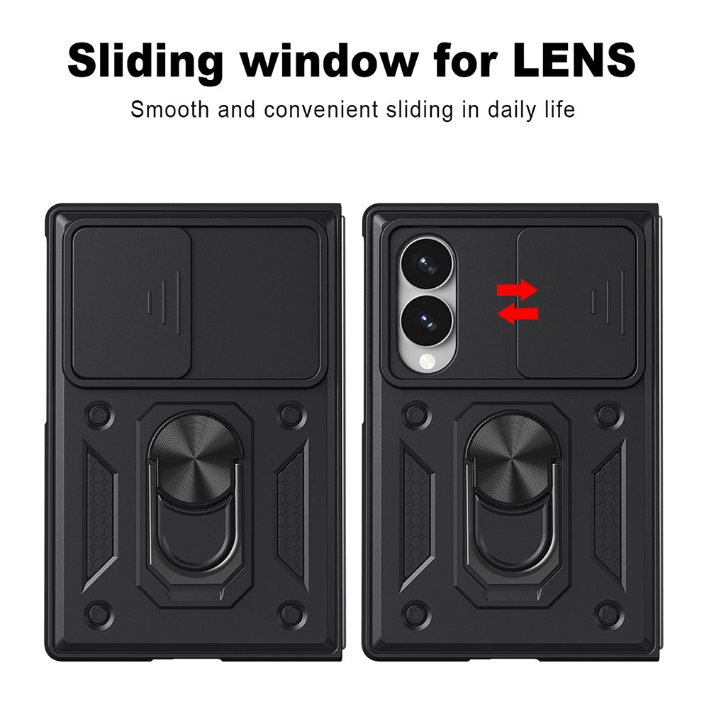 Puzdro pre Samsung Galaxy Z Fold8 F971, Techsuit, CamShield, Modré