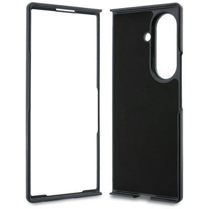 Puzdro pre Samsung Galaxy Z Fold8 Ultra F976, Karl Lagerfeld, Saffiano Karl & Choupette kovová spona, čierne