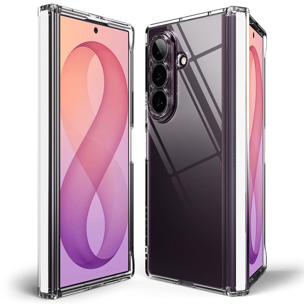Puzdro pre Samsung Galaxy Z Fold8 Ultra F976, Ringke, Fusion Flap, Priehľadné