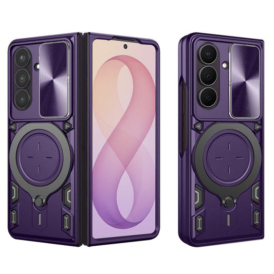 Puzdro pre Samsung Galaxy Z Fold8 Ultra F976 / Z Fold7 F966, Techsuit, CamGuard Pro, Fialová