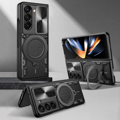Case for Samsung Galaxy Z Fold8 Ultra F976 / Z Fold7 F966, Techsuit, CamGuard Pro, Black