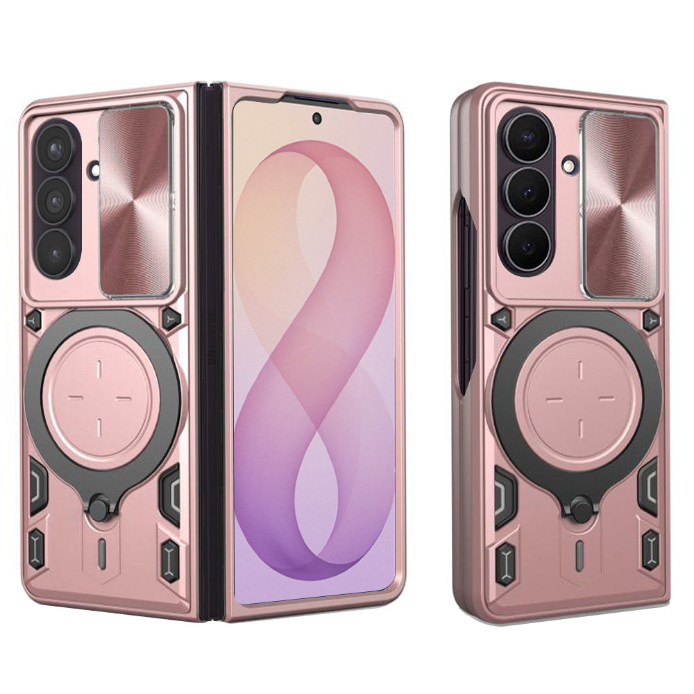 Puzdro pre Samsung Galaxy Z Fold8 Ultra F976 / Z Fold7 F966, Techsuit, CamGuard Pro, Ružovo zlaté