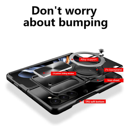 Puzdro pre Samsung Galaxy Z Fold8 Ultra F976 / Z Fold7 F966, Techsuit, CamGuard Pro, Ružovo zlaté