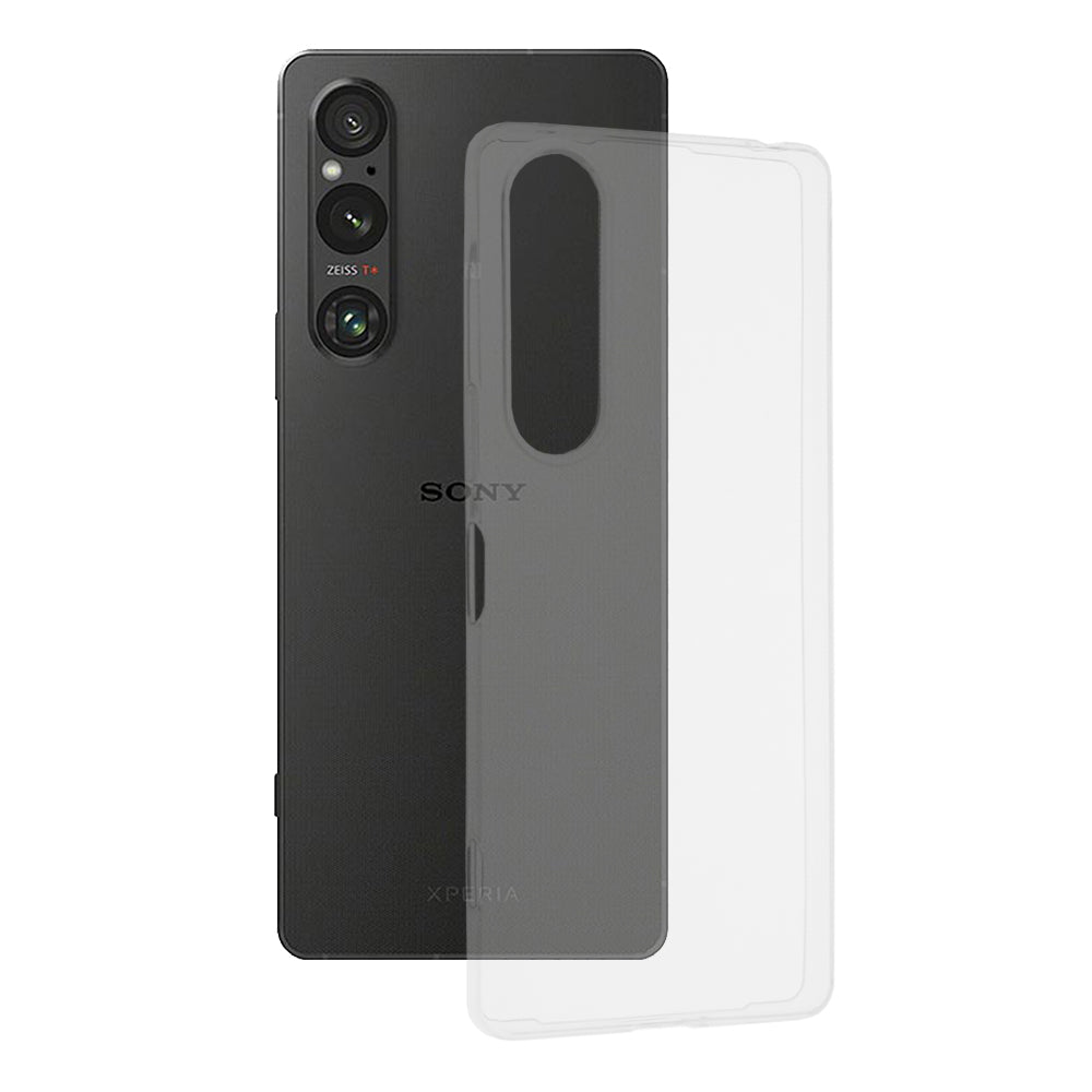 Puzdro pre Sony Xperia 1 V, Techsuit, Priehľadné, Transparentné