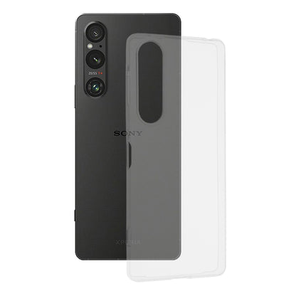 Puzdro pre Sony Xperia 1 V, Techsuit, Priehľadné, Transparentné