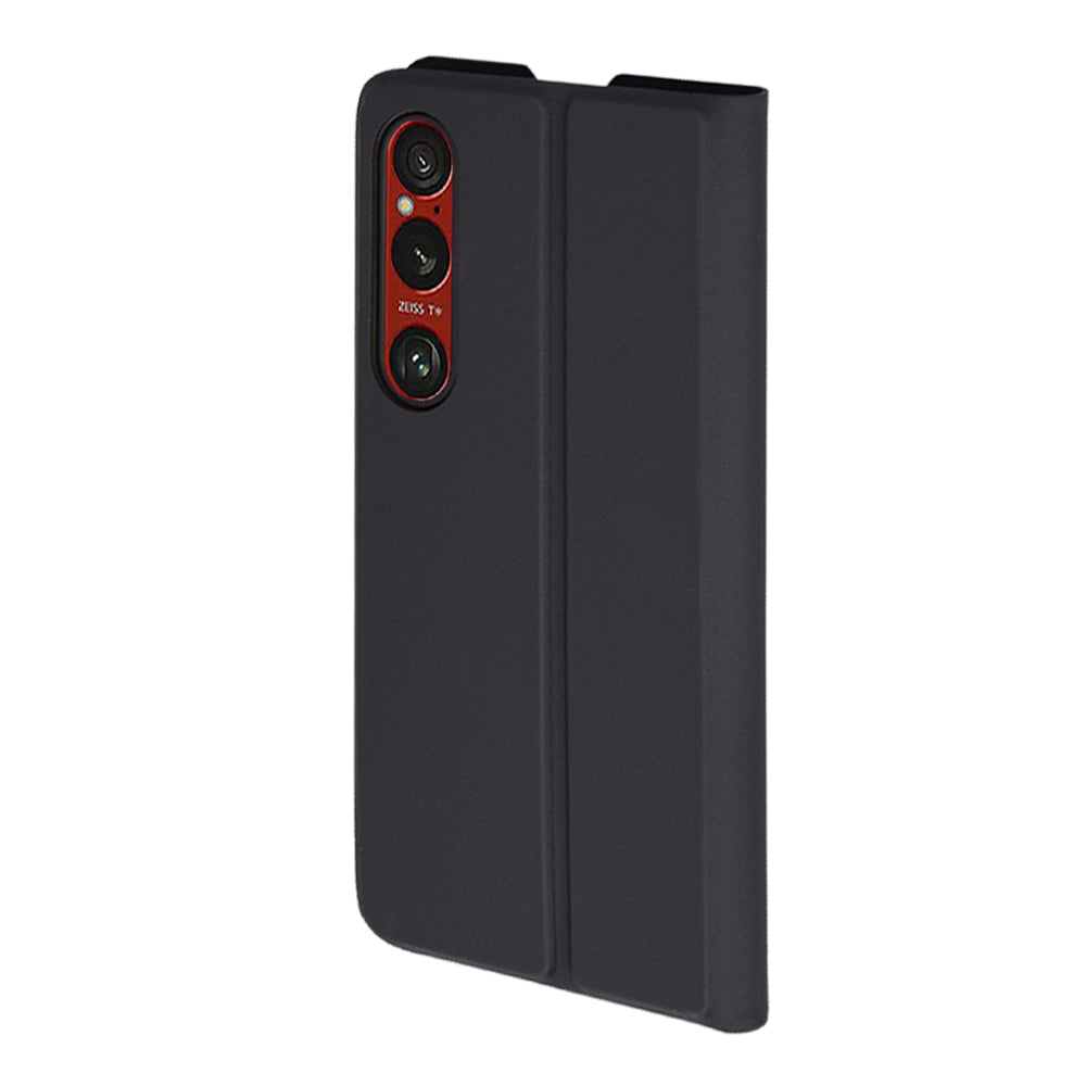 Puzdro pre Sony Xperia 1 VI, Techsuit, Magskin Book, Čierne