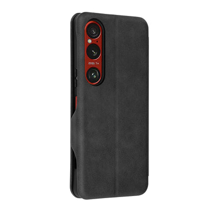 Puzdro pre Sony Xperia 1 VI, Techsuit, Safe Wallet Plus, Čierne