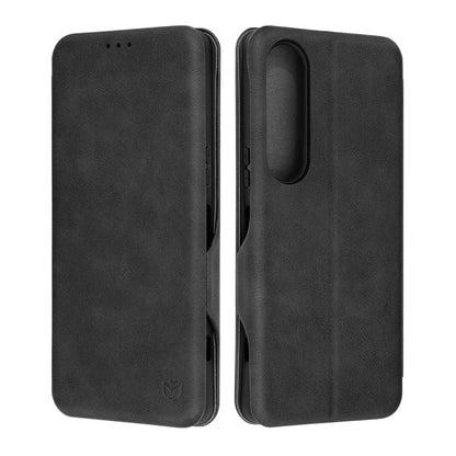 Puzdro pre Sony Xperia 1 VI, Techsuit, Safe Wallet Plus, Čierne