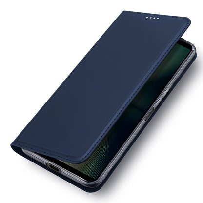 Puzdro pre Sony Xperia 1 VII, DUX DUCIS, Skin Pro, Čierne