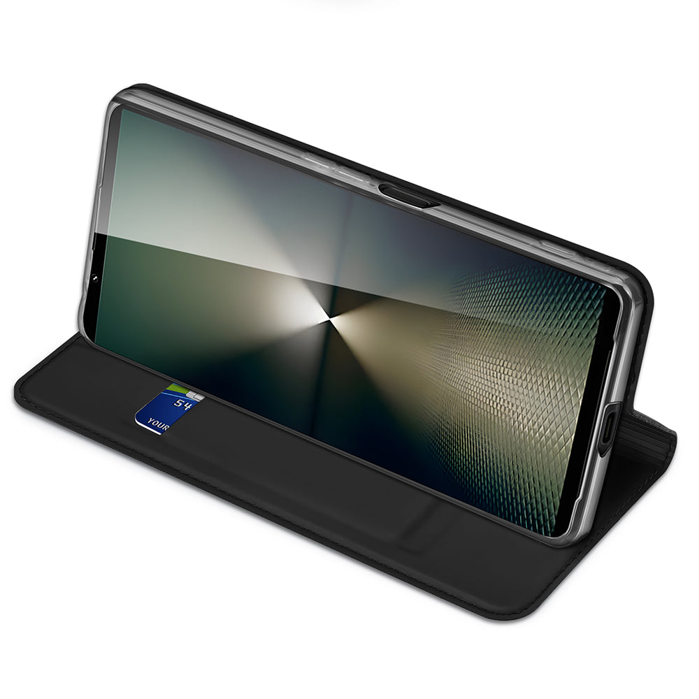 Puzdro pre Sony Xperia 1 VII, DUX DUCIS, Skin Pro, Čierne