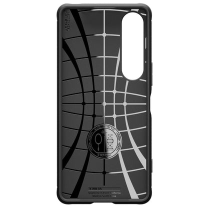 Puzdro pre Sony Xperia 1 VII, Spigen, Rugged Armor, Matná Čierna