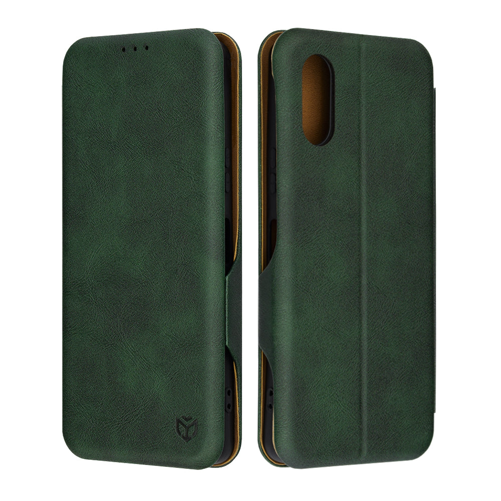Case for Sony Xperia 5 VI, Techsuit, Safe Wallet Plus, Green