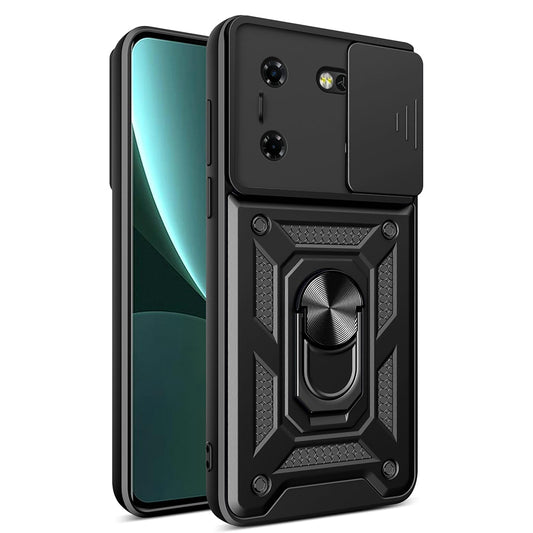 Puzdro pre Tecno Pova 5 Pro, Techsuit, CamShield, Čierne