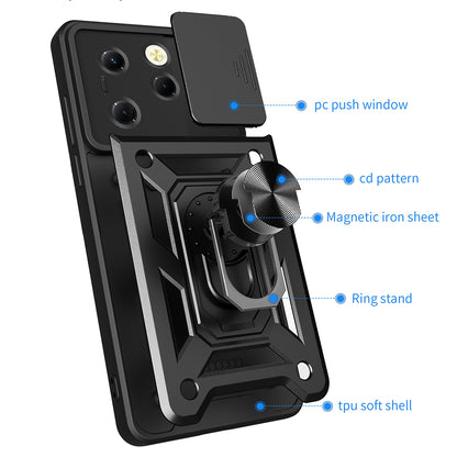 Case for Tecno Spark 20 Pro / Infinix Hot 40 / Hot 40 Pro, Techsuit, CamShield, Blue