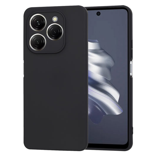 Obal na Tecno Spark 20 Pro, Techsuit, SoftFlex, čierny